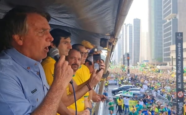 Jair Bolsonaro na Paulista