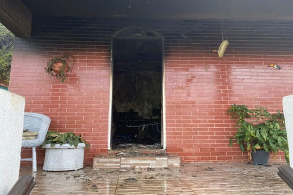 Rio suposto pastor é preso após incendiar casa com familiares dentro