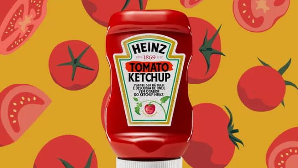 Consumidor do ketchup Heinz ganha sementes para plantar tomate em casa