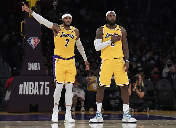 Lakers LeBron Carmelo