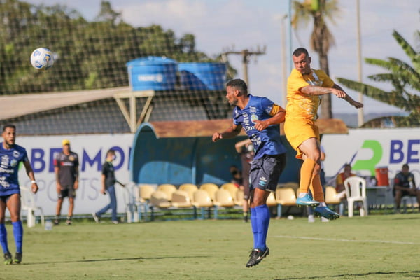 o Brasiliense Futebol Clube fez um jogo extremamente disputado contra a equipe do Nova Mutum 2