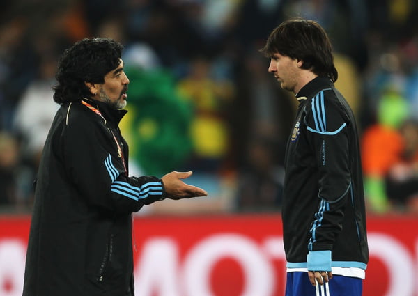 Argentina Messi Maradona