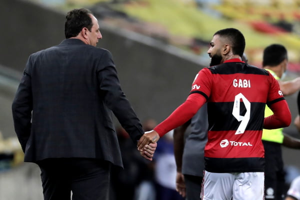 Rogério Ceni e Gabigol Flamengo
