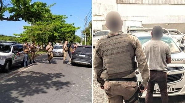 Fuga cinematográfica, carro blindado e refém: líder de facção criminosa é preso em SC