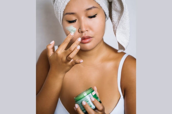 Skincare produtos cuidados com a pele