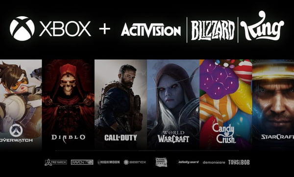 Microsoft anuncia a compra da Activision Blizzard por US$ 68,7 bilhões