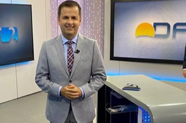 Antônio de Castro, âncora do DF TV da Globo