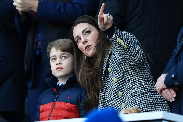 Príncipe George e Kate Middleton