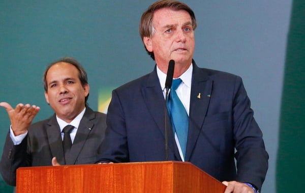 Bolsonaro com Fabiano Guimarães
