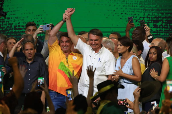 Evento de pré-campanha de Jair Bolsonaro