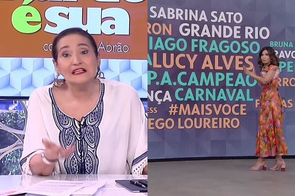 Sonia Abrão critica Fátima Bernardes no programa A Tarde É Sua