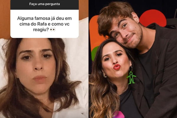 Tatá Werneck e Rafael Vitti (Reprodução: Instagram/Globo)