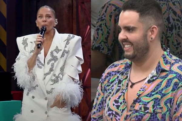 Adriane Galisteu dá bronca em Rodrigo Mila na estreia do Power Couple Brasil