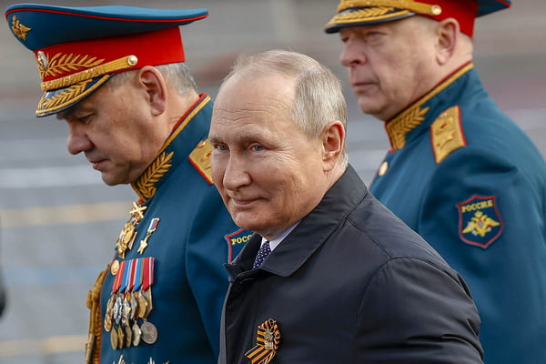 imagem colorida mostra vladimir putin presidente da russia - Metrópoles
