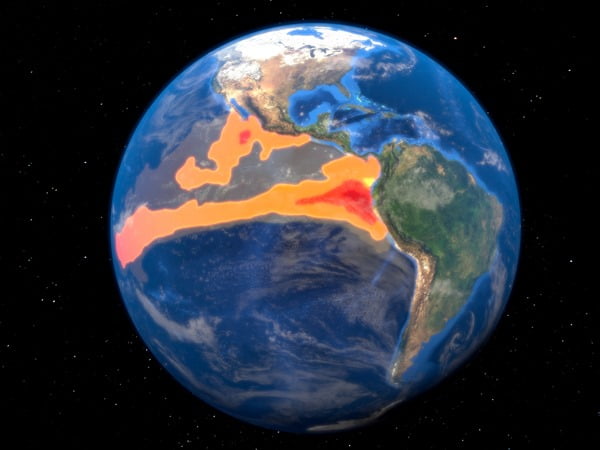Ilustração do planeta Terra- Metrópoles