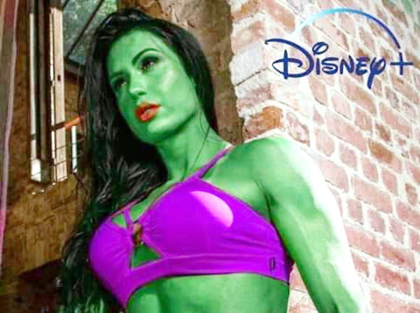 Meme Gracyanne como mulher Hulk