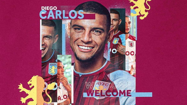 Diego Carlos é contratado pelo Aston Villa - Metrópoles
