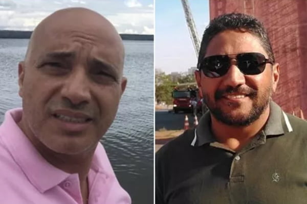 O policial civil Natair Melo e o bombeiro aposentado Francisco Roque de Araújo estão desaparecidos após naufrágio no Lago Serra da Mesa, Goiás