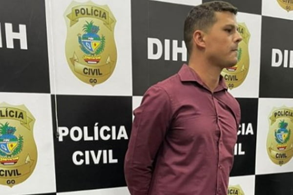Felipe Gabriel Jardim Gonçalves, suspeito de matar ex-sogro em Goiânia, Goiás