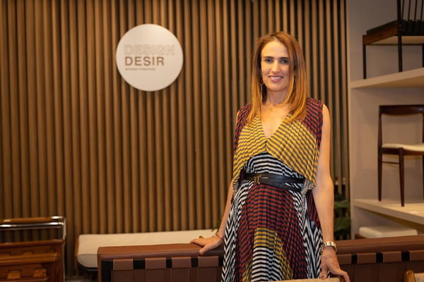Helga Carvalho inaugura a concept store da Design Désir em coquetel