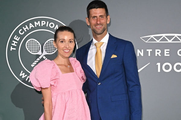 Jelena e Novak Djokovic