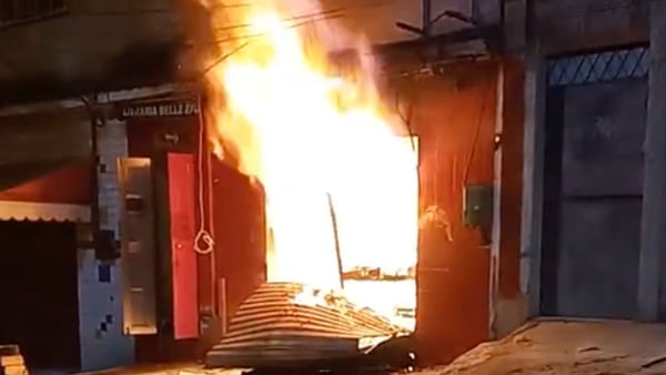 Incêndio livraria Belle Époque, no Rio de Janeiro