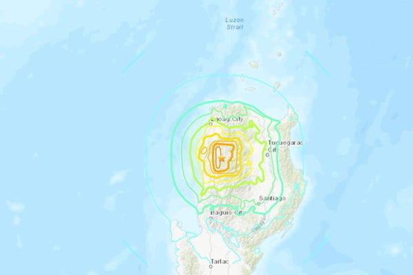 Terremoto com magnitude 7,1 atinge ilha de Luzon, nas Filipinas