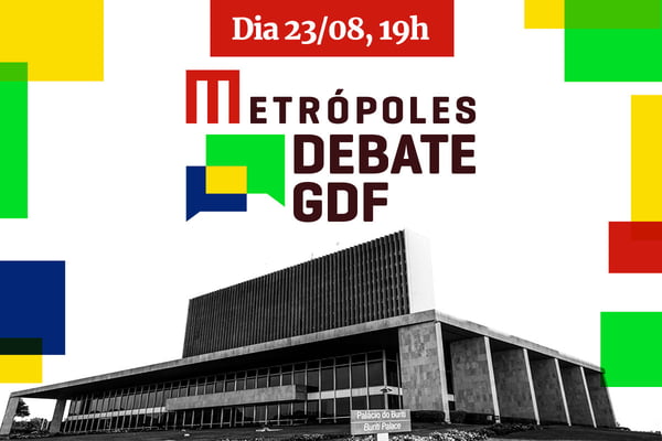 Entenda as regras do debate do Metrópoles entre os candidatos ao GDF