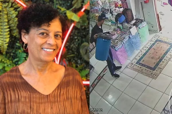 Valdece Araújo Ferreira foi morta durante assalto à sua loja em Goiânia, Goiás