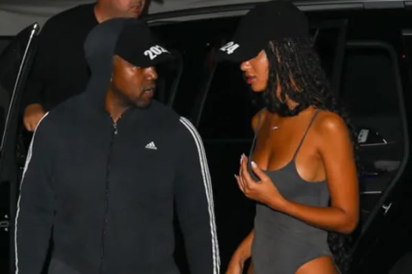 Kanye West e Juliana Nalu - Metrópoles