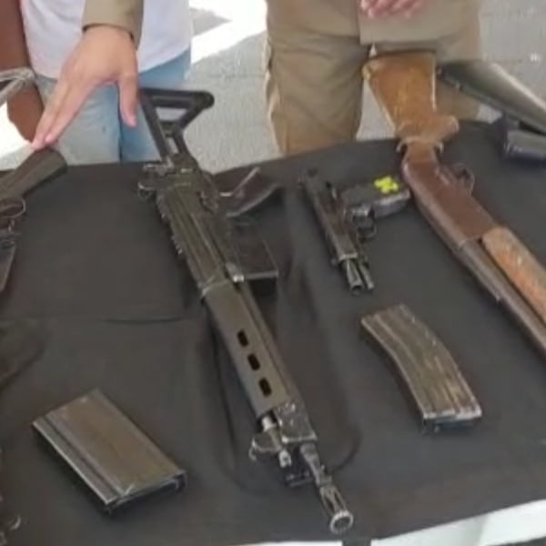 Exposição de armas em Uberaba