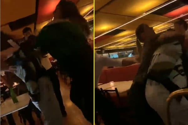 Briga generalizada em um restaurante de luxo em São Paulo - Metrópoles