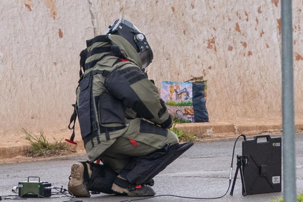 Esquadrao antibombas é e acionado após suspeita de bomba em ônibus mobiliza polícia na Asa Sul 7