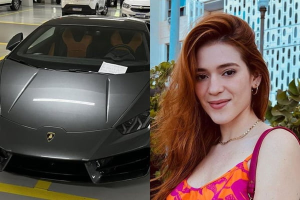 Ana Clara e a Lamborghini