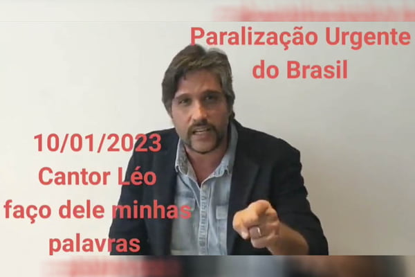 É falso vídeo em que Leo Chaves convoca população para atos antidemocráticos - Metrópoles