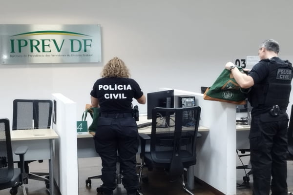 Polícia Civil e MP fazem operação contra corrupção no Iprev-DF
