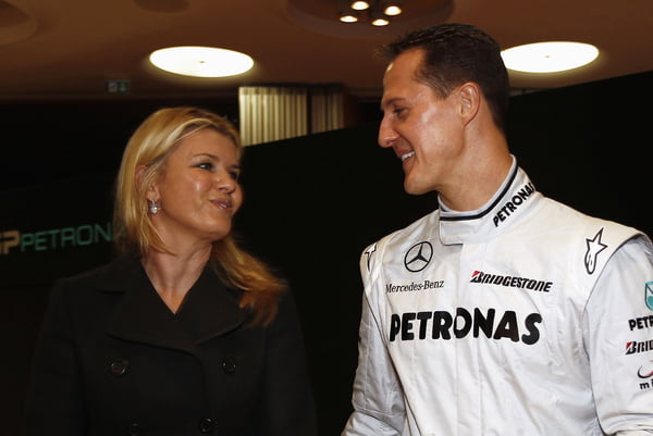 Fundador da Jordan sobre mulher de Schumacher: “Vive como prisioneira”