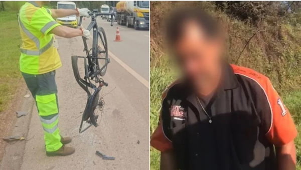 Homem alcoolizado mata ciclista em BH