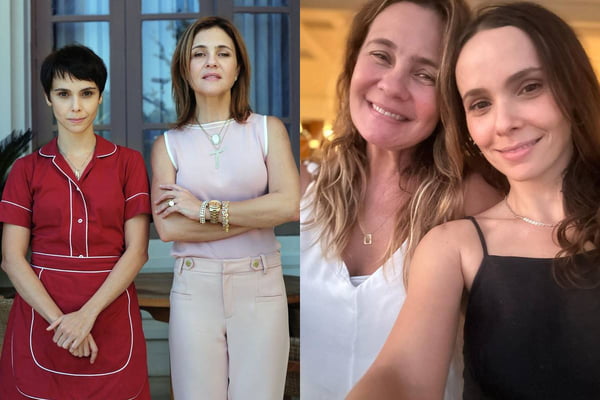 “Carminha e Nina”: web reage a encontro de Adriana Esteves e Débora Falabella