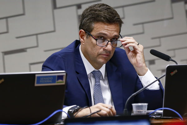 Presidente do Banco Central, Roberto Campos Neto, comparece a audiência na Comissão de Assuntos Econômicos (CAE), no Senado Federal