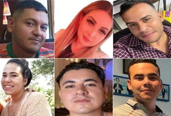 8 jovens desaparecidos no México - Metrópoles