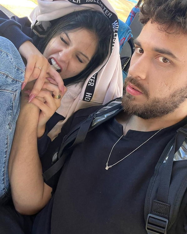 Foto colorida de Gustavo Mioto e Ana Castela - Metrópoles