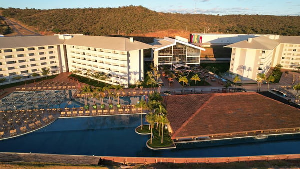 Resort imagem geral da estrutura - Tauá Resort