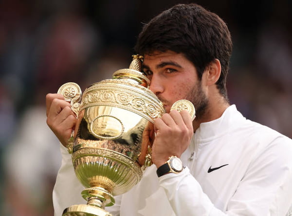 Vídeo: Alcaraz, aos 12 anos, já tinha o sonho de ganhar em Wimbledon