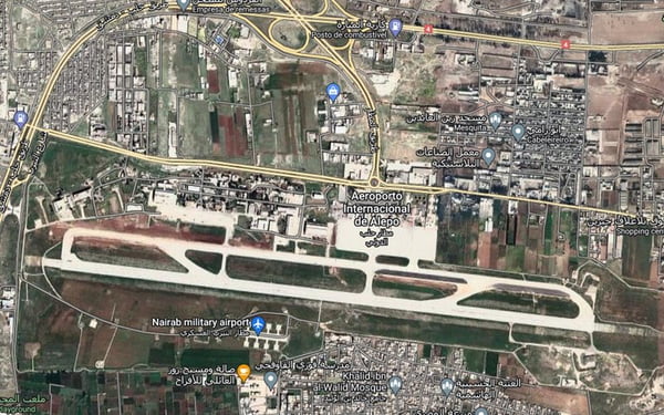 Aeroporto na Síria é atingido por mísseis israelenses, diz ONG