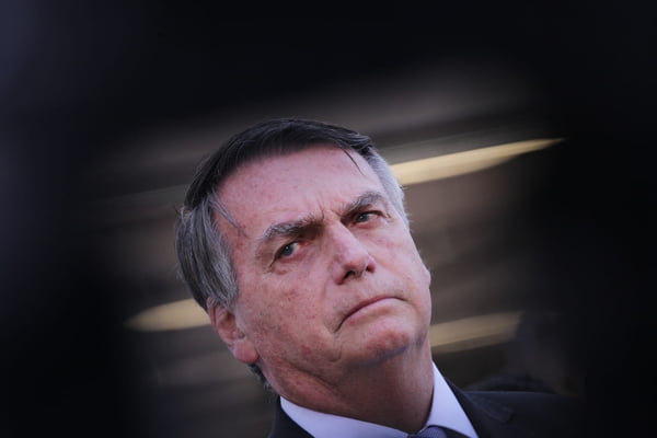 Ex-presidente Jair Bolsonaro (PL) deixa prédio da Polícia Federal