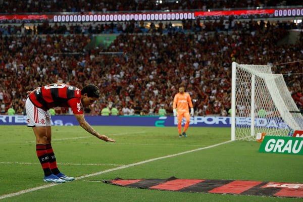 Pedro, atacante do Flamengo - Metrópoles