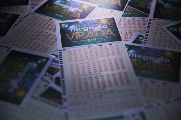 Imagem colorida logo loterica Mega Sena da Virada - Metrópoles