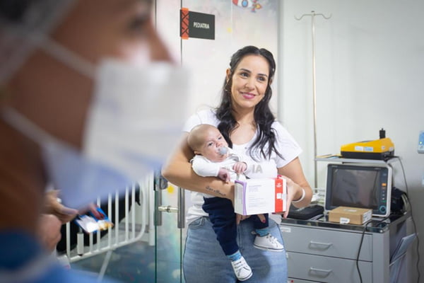 Bebê João Guilherme diagnosticado com AME (Atrofia Muscular Espinhal) recebe aplicação da medicação Zolgensma , um dos medicamentos mais caro do mundo