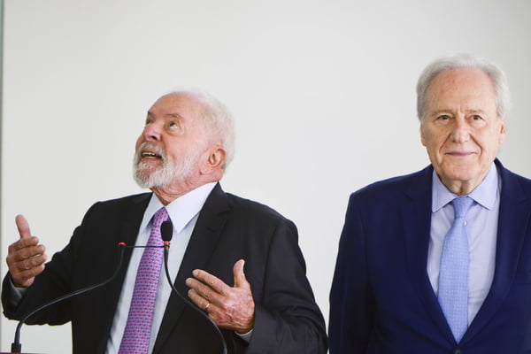 Lula e Ricardo Lewandowski, ministro da Justiça -- Metrópoles